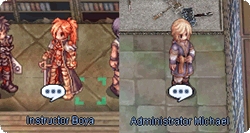 Eden Group's Instructor Boya and Administrator Michael